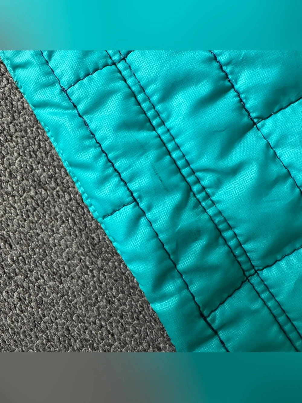 Patagonia Women's Nano Puff Jacket Teal Epic Blue Quilted Outdoor Hiking S - Picture 7 of 11